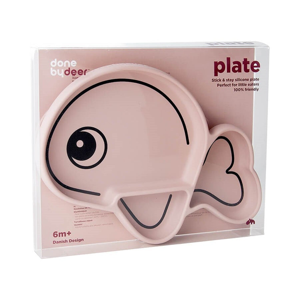 Done by Deer - Silikoninen Stick&amp;Stay Wally - lautanen - Tarvike - Done by Deer - Sininen - - - Muksukaskauppa.fi