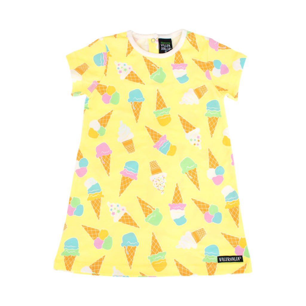 Villervalla Jäätelö- mekko - Jäätelömekko - Villervalla - Maize - 92 - - Muksukaskauppa.fi