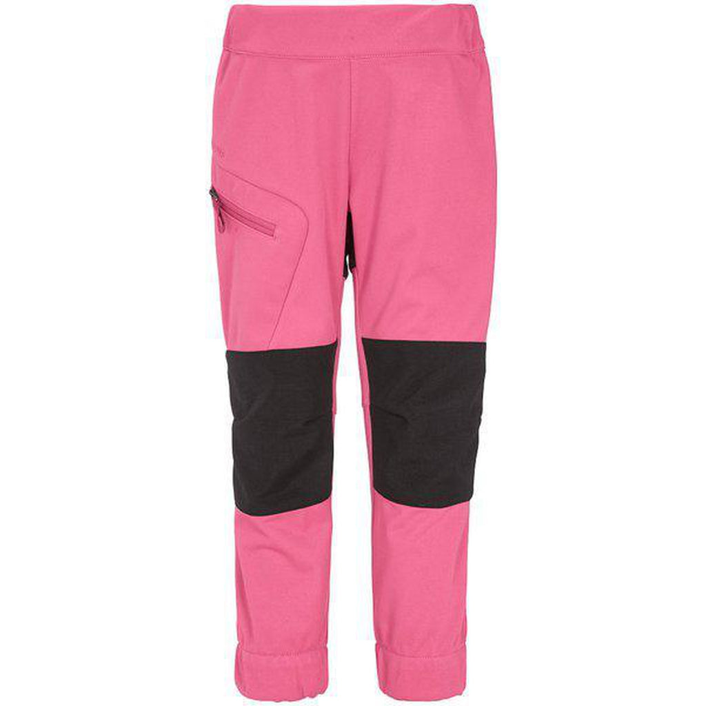 Didriksons Lövet Kid&#39;s Softshell Pants - lasten housut - Housut - Didriksons - Sweet Pink - 90 - - Muksukaskauppa.fi