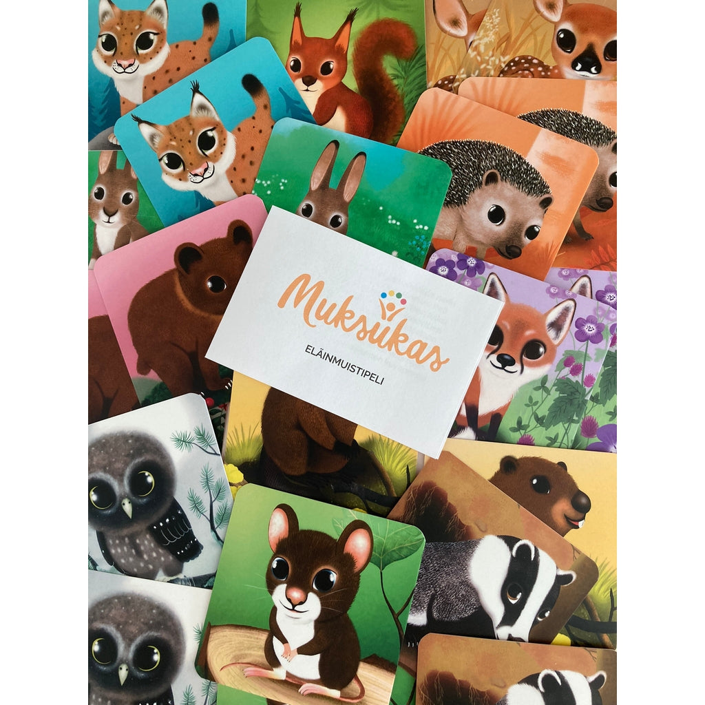 Eläinmuistipeli - Tarvike - Muksukaskauppa.fi - - - - Muksukaskauppa.fi