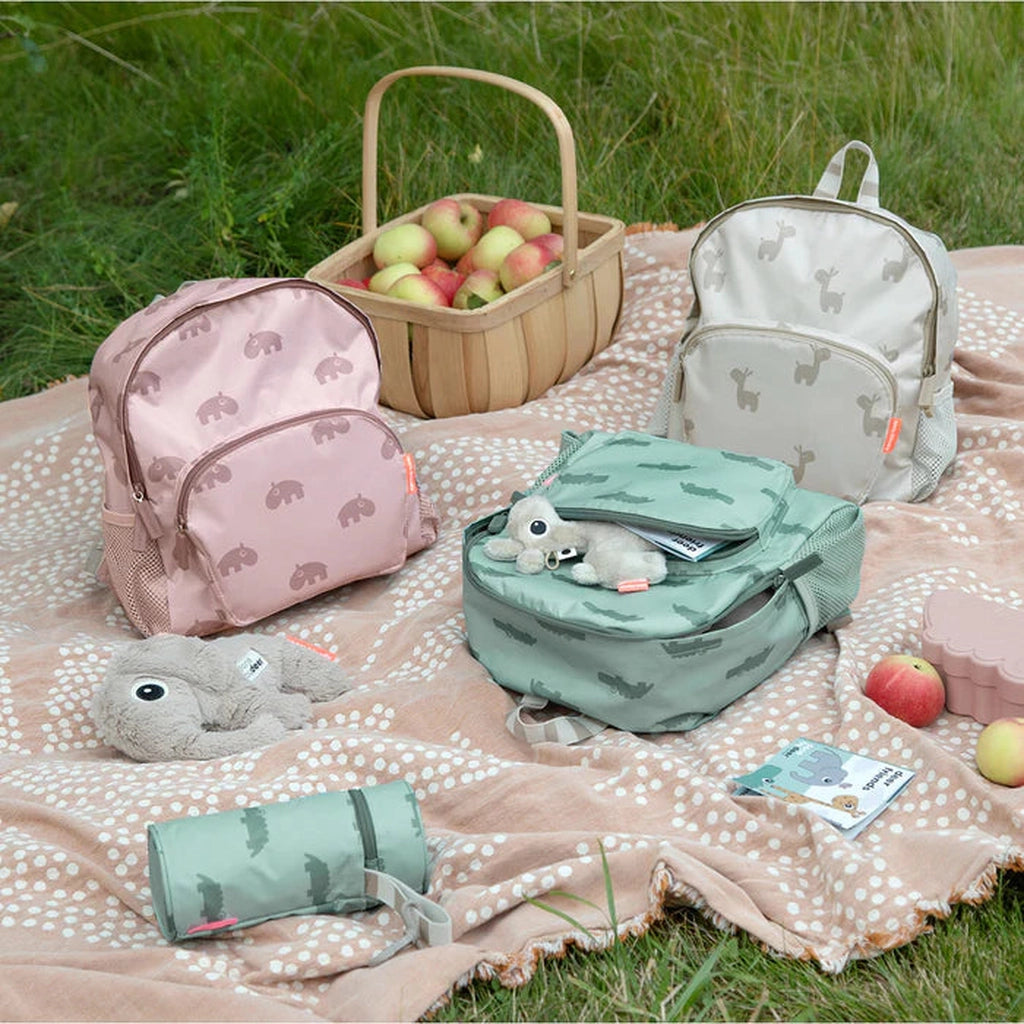 Done by Deer - lasten reppu - Tarvike - Done by Deer - Croco Green - - - Muksukaskauppa.fi