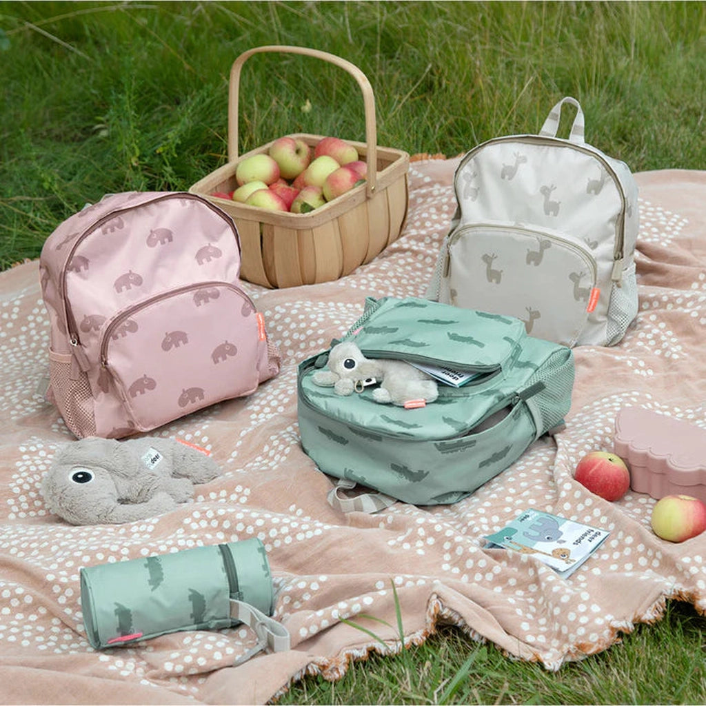 Done by Deer - lasten reppu - Tarvike - Done by Deer - Croco Green - - - Muksukaskauppa.fi