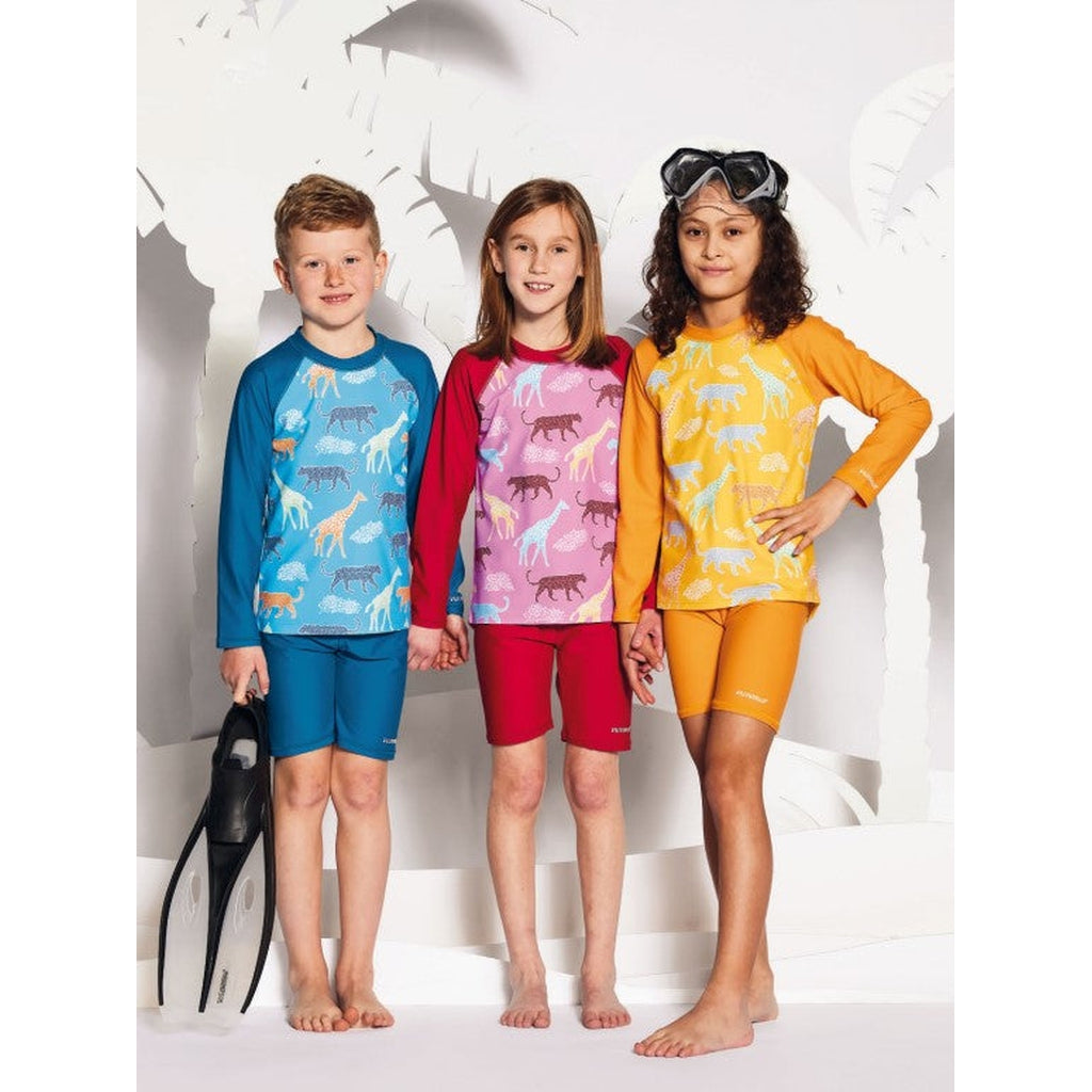 Villervalla Uv-setti Savanni - lasten uima-asu - Uimapuku - Villervalla - Aqua/Water - 98 - - Muksukaskauppa.fi