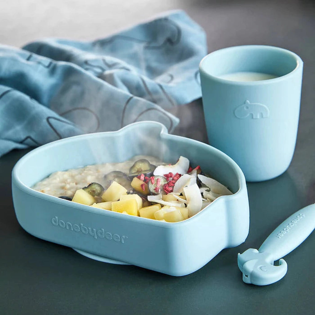 Done by Deer - Silikoninen Stick&amp;Stay Ozzo - kulho - Tarvike - Done by Deer - Sininen - - - Muksukaskauppa.fi