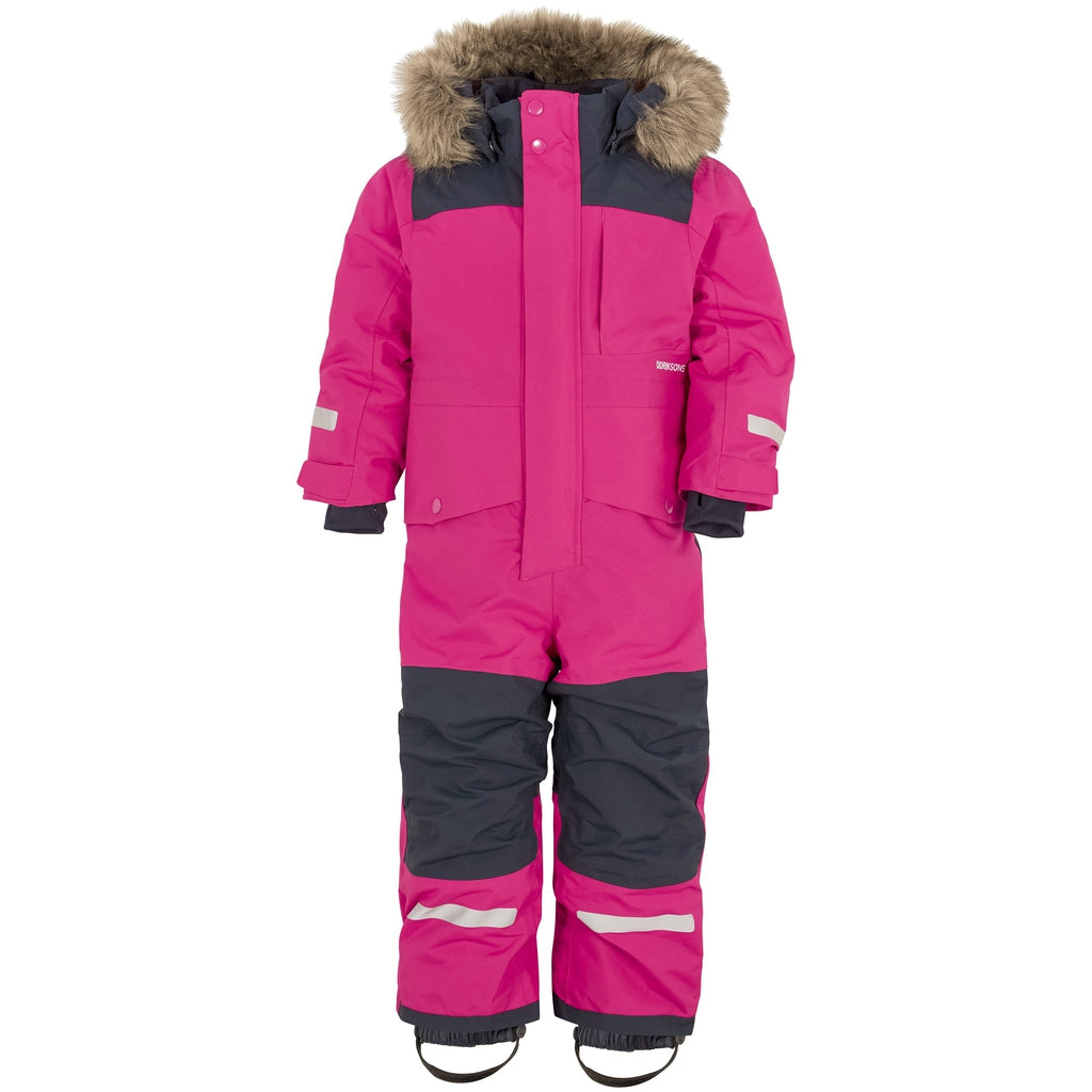 Didriksons Björnen Kid&#39;s Coverall - lasten talvihaalarit - Haalari - Didriksons - Island Print Ai Blue - 100 - - Muksukaskauppa.fi