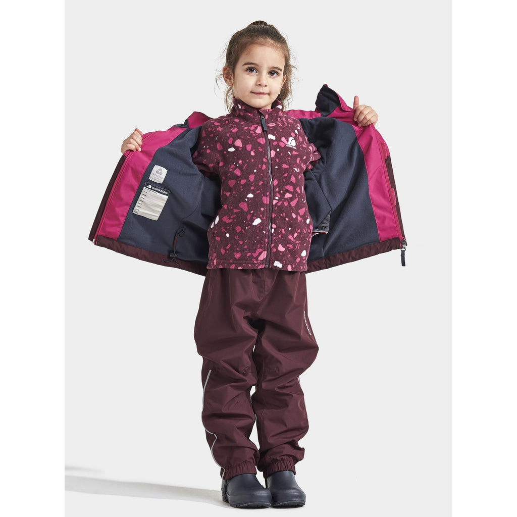 Didriksons Bri Kid&#39;s Jacket - lasten takki - Takki - Didriksons - Navy - 80 - - Muksukaskauppa.fi