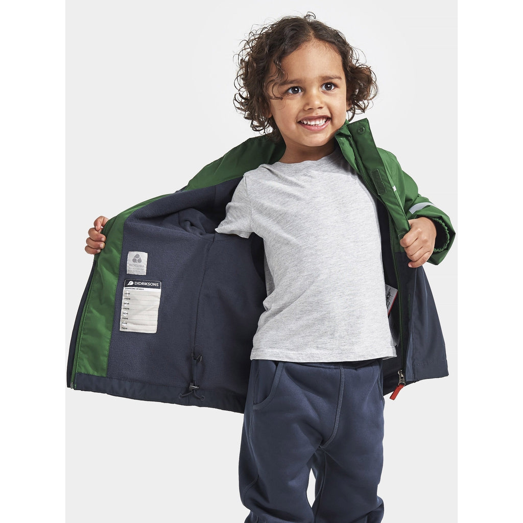 Didriksons Bri Kid&#39;s Jacket - lasten takki - Takki - Didriksons - Navy - 80 - - Muksukaskauppa.fi