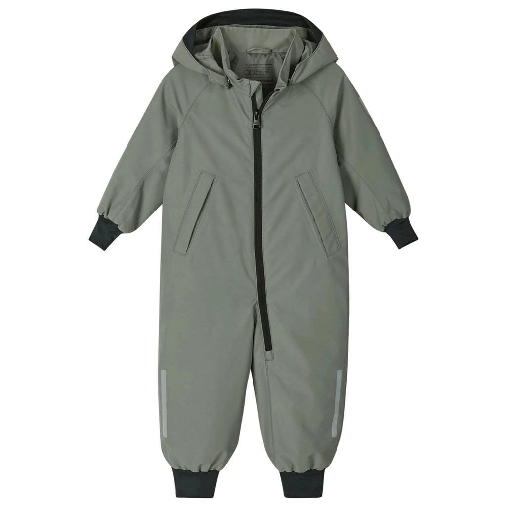 Reima Takaisin - lasten välikausihaalari - Haalari - Reima - Greyish green - 80 - - Muksukaskauppa.fi