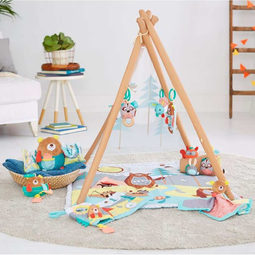 Skip Hop - Unilelu Bear Lovey Camping Cubs - Vauvan Unilelu - Skip Hop - - - - Muksukaskauppa.fi