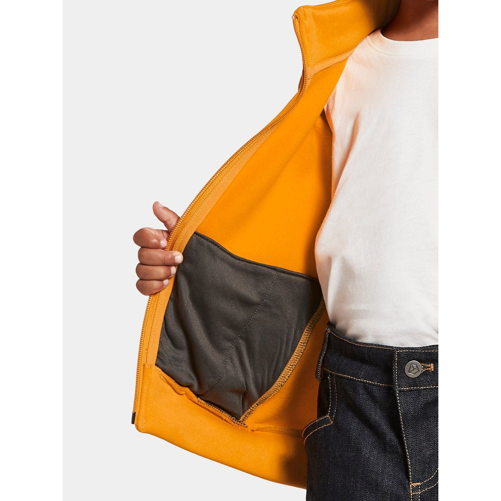 Didriksons Corin Kid&#39;s Full-zip - Takki - Didriksons - Happy Orange - 90 - - Muksukaskauppa.fi