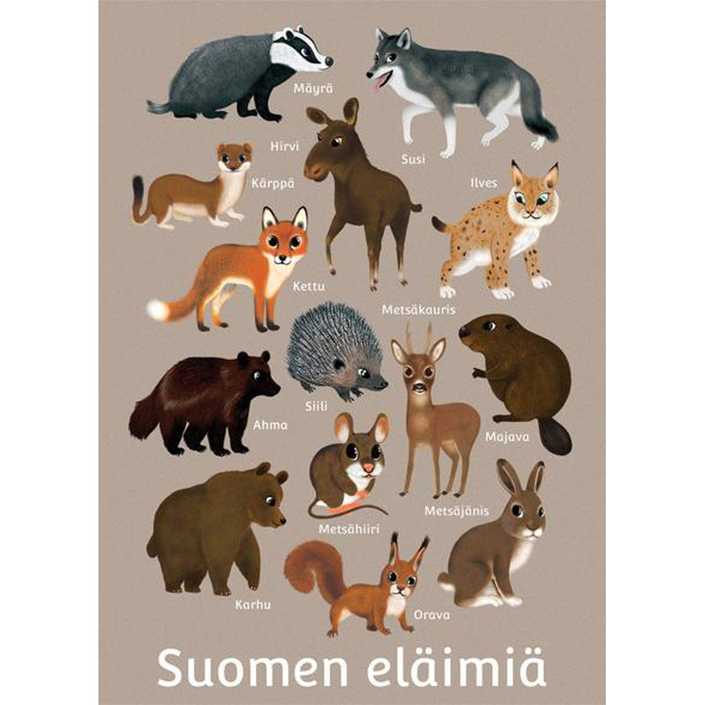 Eläinpostikortit - - Muksukaskauppa.fi - - - - Muksukaskauppa.fi