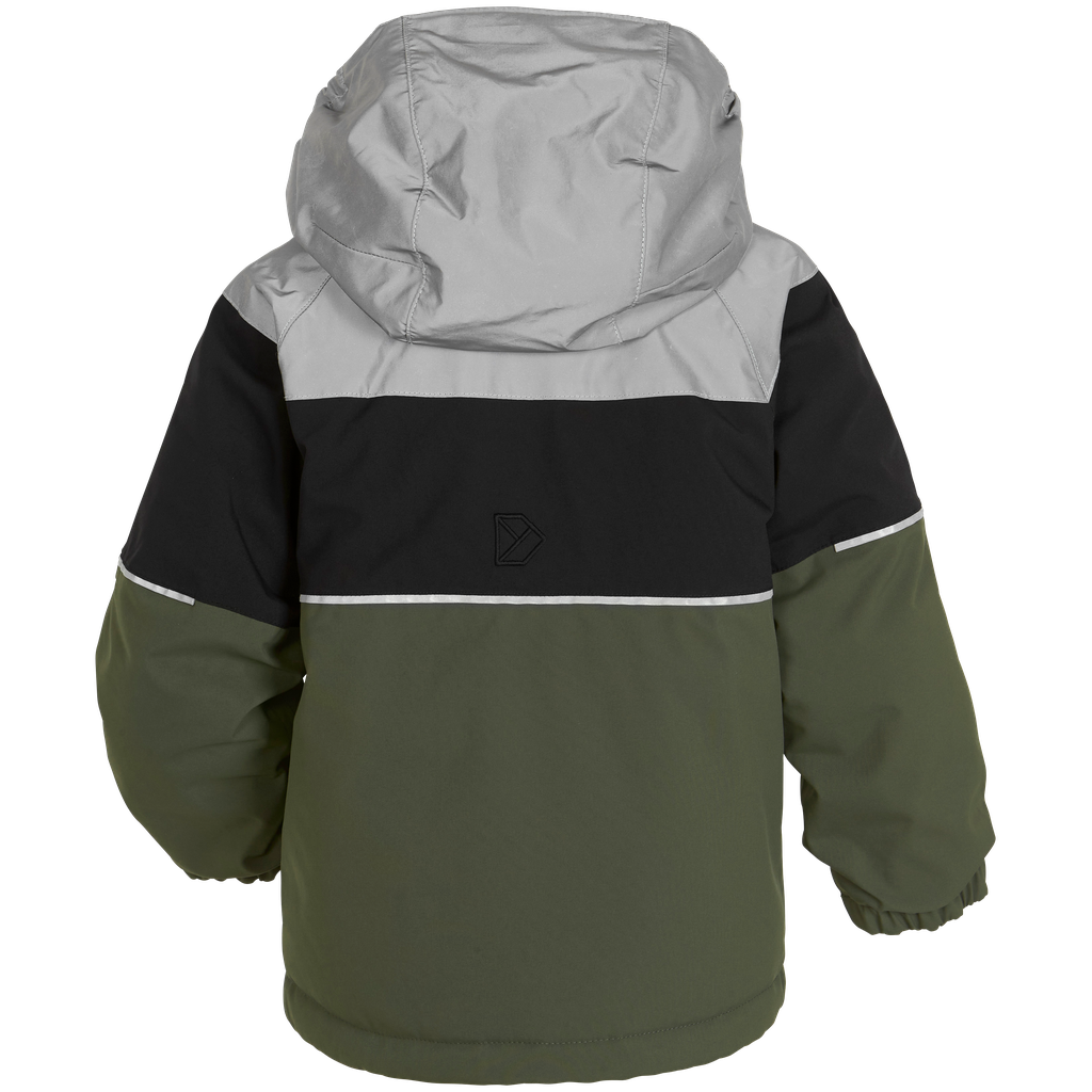Didriksons Lux Kid's Jacket - lasten toppatakki - Takki - Didriksons - Deep Green - 120 - - Muksukaskauppa.fi