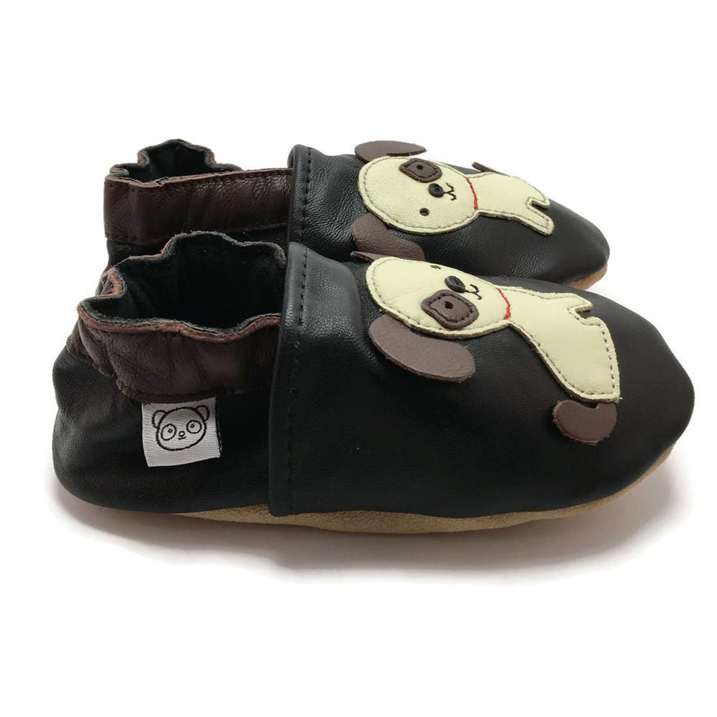 Panda Feet Sisätossut Musta Koira - Tarvike - Panda Feet - 0-6kk - - - Muksukaskauppa.fi