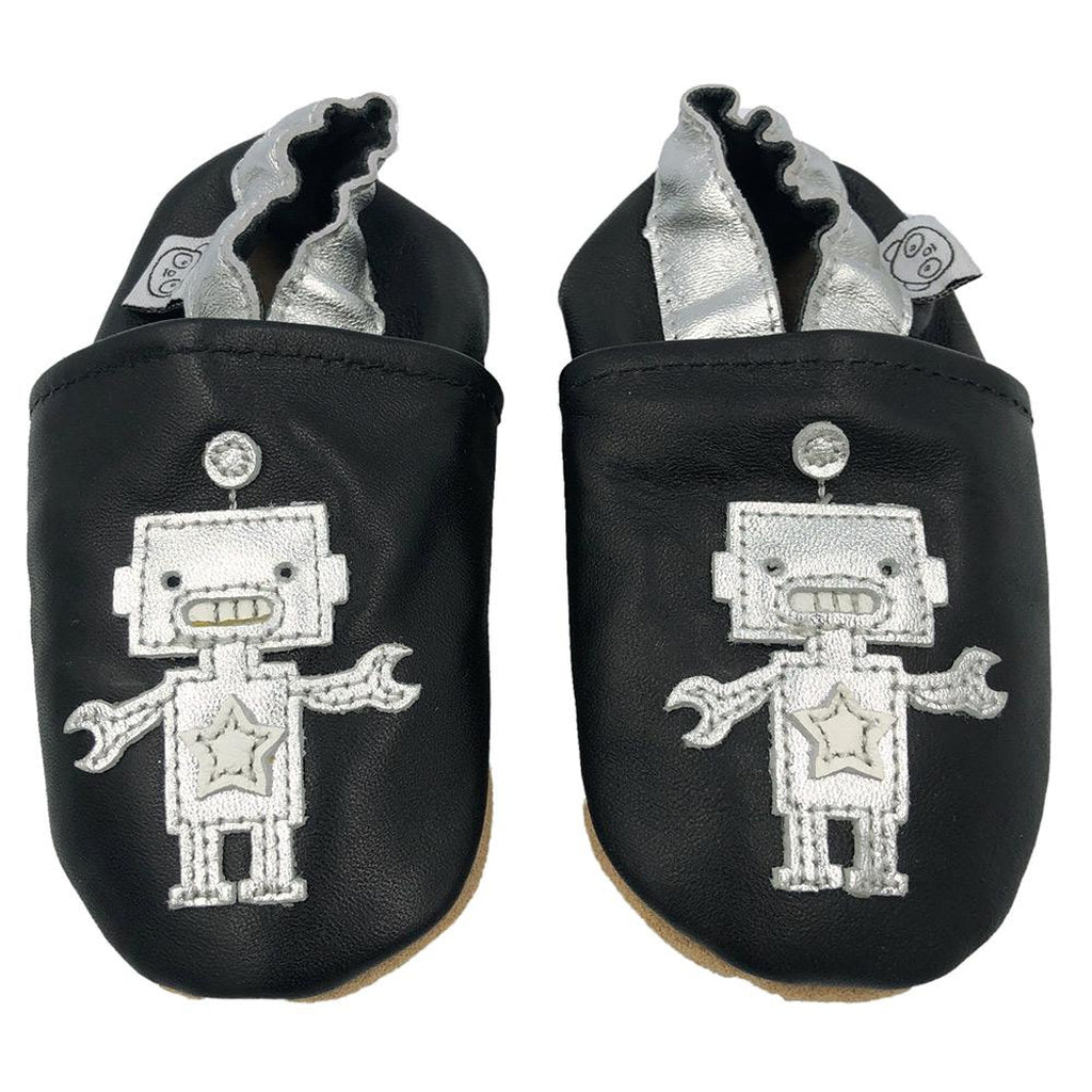 Panda Feet Sisätossut Musta Robotti - Tarvike - Panda Feet - 0-6kk - - - Muksukaskauppa.fi