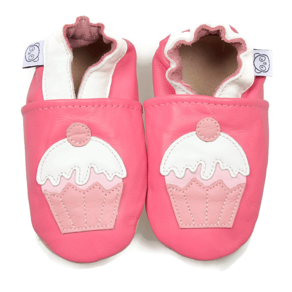 Panda Feet Sisätossut Pinkki Muffinssi - Tarvike - Panda Feet - 6-12kk - - - Muksukaskauppa.fi