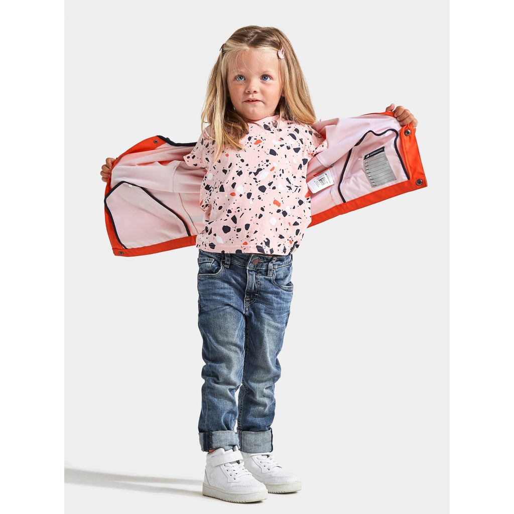 Didriksons Pölen Kid&#39;s Galon Jacket - lasten takki - Sadetakki - Didriksons - Navy - 80 - - Muksukaskauppa.fi