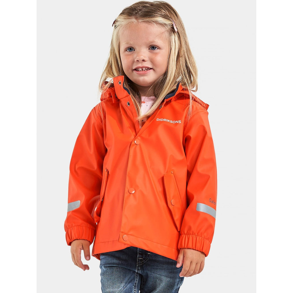 Didriksons Pölen Kid&#39;s Galon Jacket - lasten takki - Sadetakki - Didriksons - Navy - 80 - - Muksukaskauppa.fi