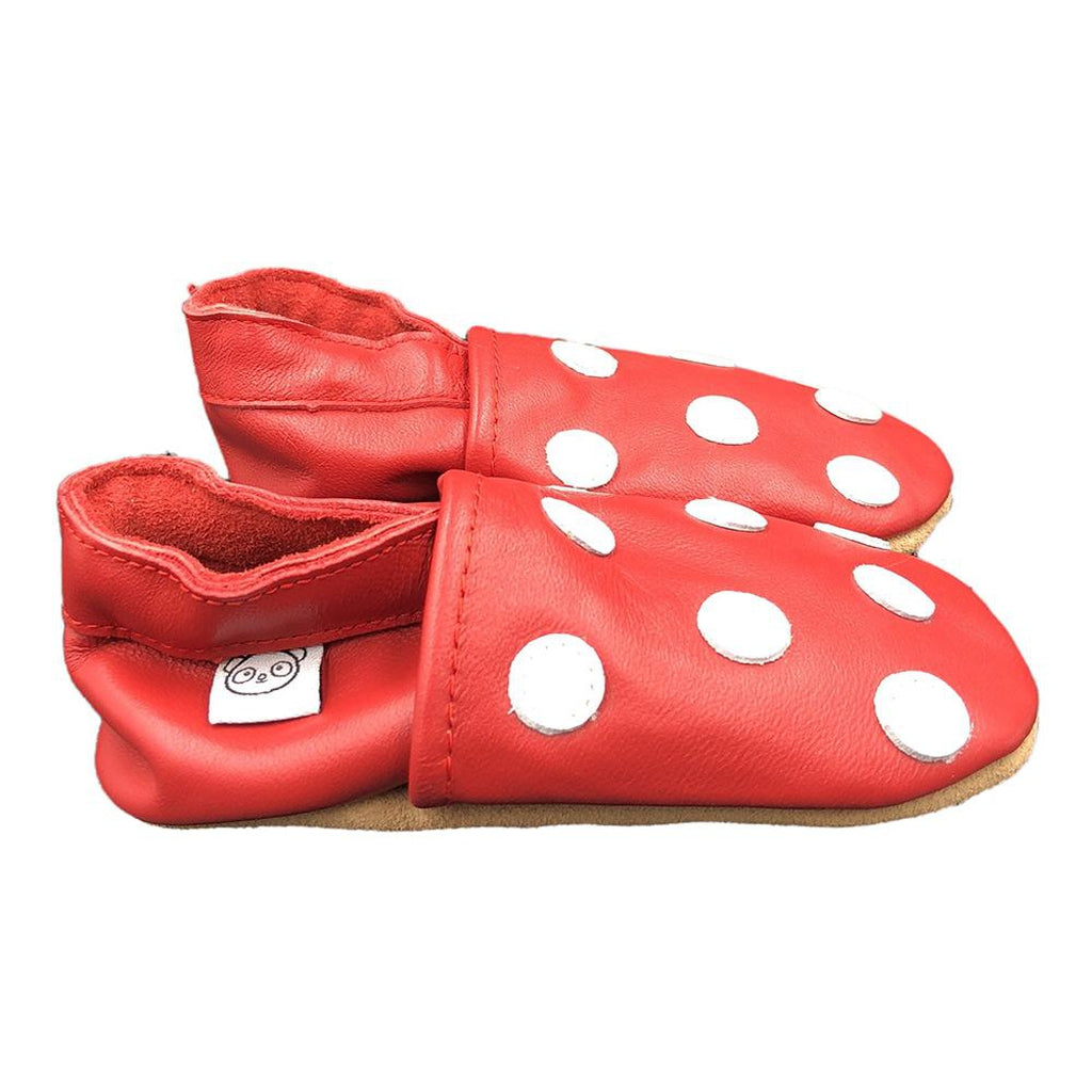 Panda Feet Sisätossut Punainen Pallo - Tarvike - Panda Feet - 0-6kk - - - Muksukaskauppa.fi