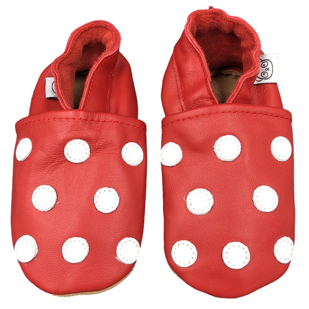 Panda Feet Sisätossut Punainen Pallo - Tarvike - Panda Feet - 0-6kk - - - Muksukaskauppa.fi