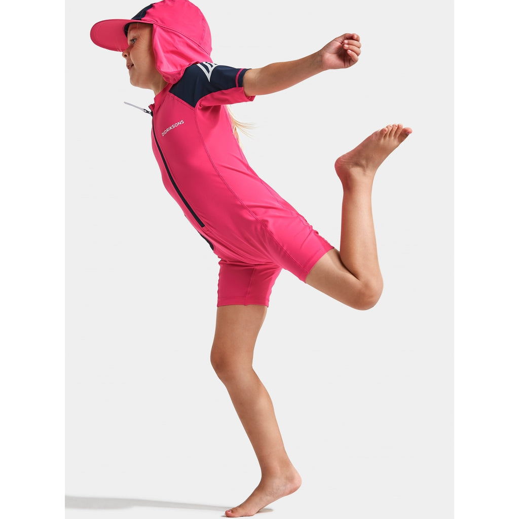 Didriksons Reef Kid&#39;s Swimming Suit - lasten uima-asu - Uimapuku - Didriksons - Navy - 120 - - Muksukaskauppa.fi