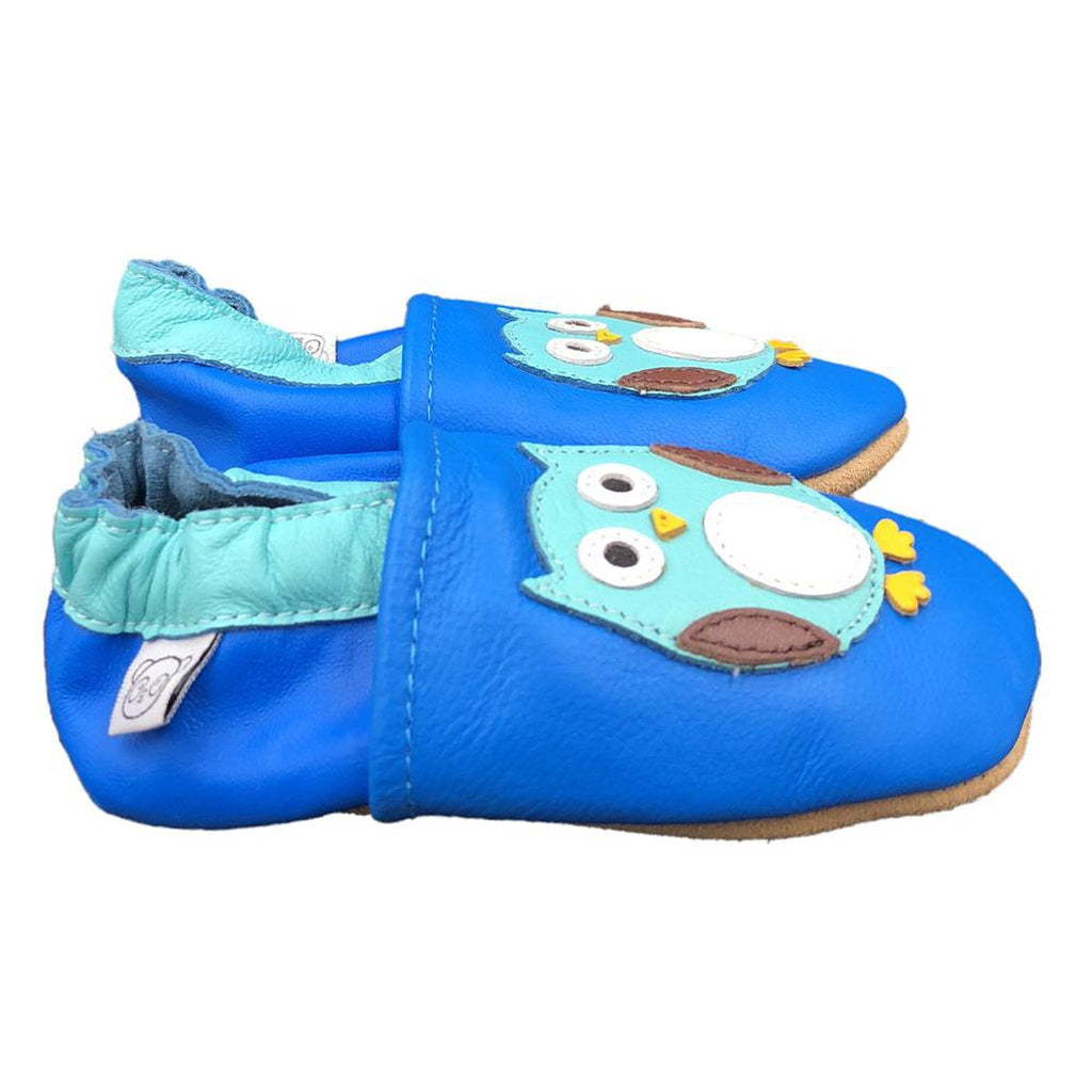 Panda Feet Sisätossut Sininen Pöllö - Tarvike - Panda Feet - 0-6kk - - - Muksukaskauppa.fi