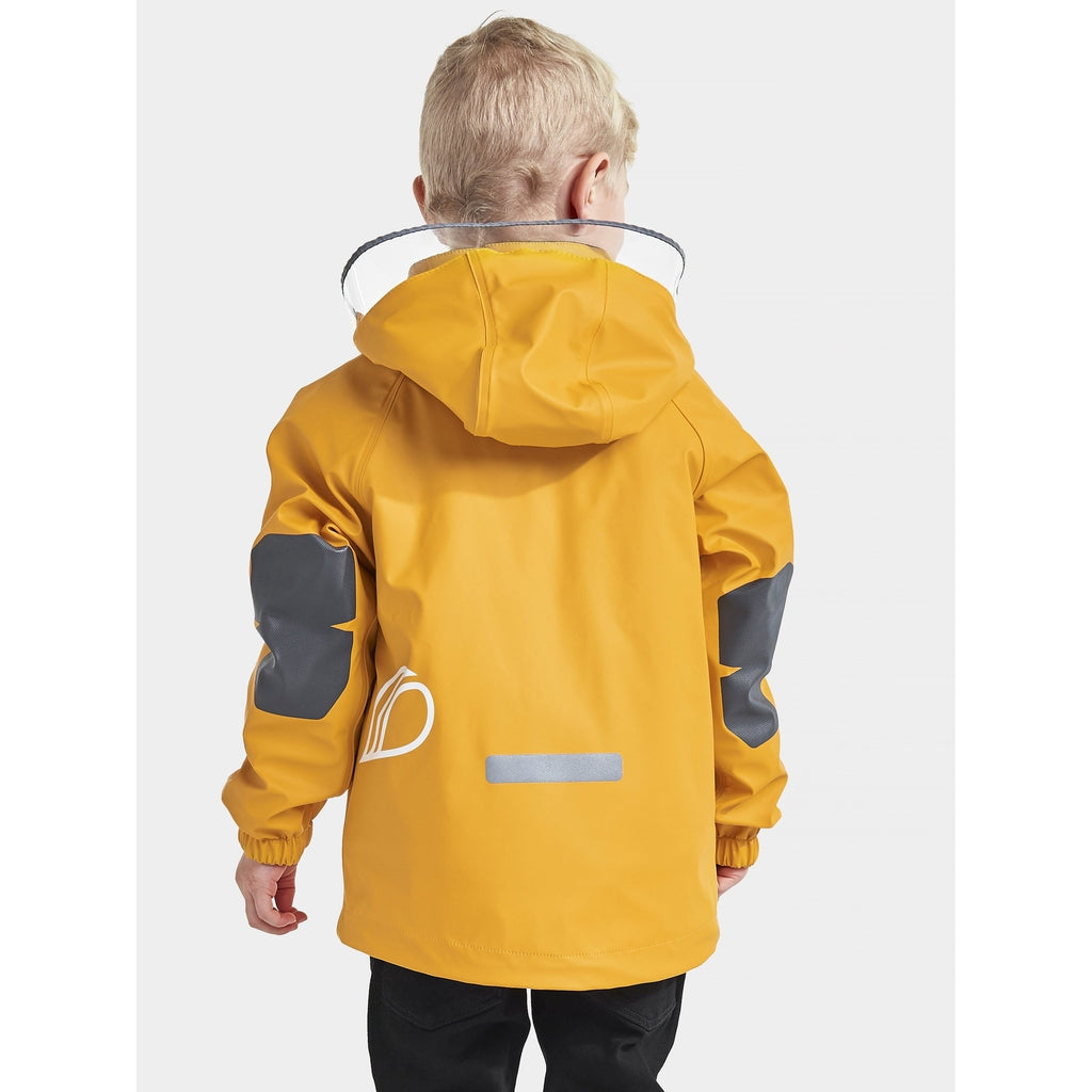 Didriksons Skip Kid&#39;s Jacket - lasten sadetakki - Sadetakki - Didriksons - Poppy Red - 90 - - Muksukaskauppa.fi