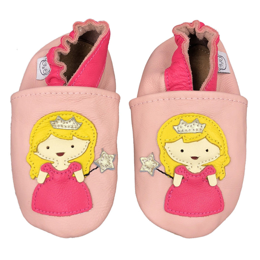 Panda Feet Sisätossut Vaaleanpunainen Prinsessa - Tarvike - Panda Feet - 0-6kk - - - Muksukaskauppa.fi