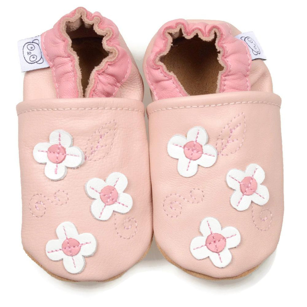 Panda Feet Sisätossut Vaaleanpunainen Kukka - Tarvike - Panda Feet - 0-6kk - - - Muksukaskauppa.fi