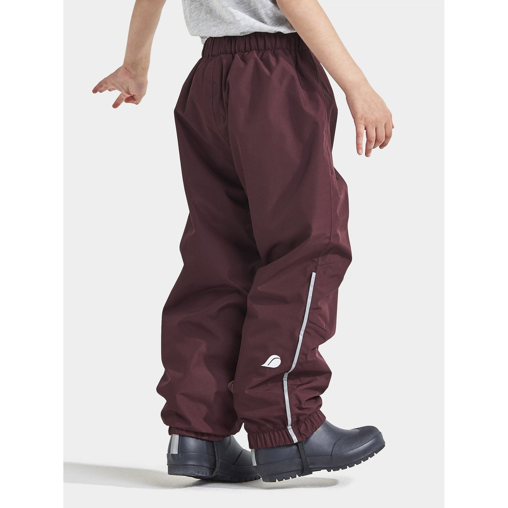 Didriksons Vin Kid's Pants - lasten housut - Housut - Didriksons - 80 - Plum - - Muksukaskauppa.fi
