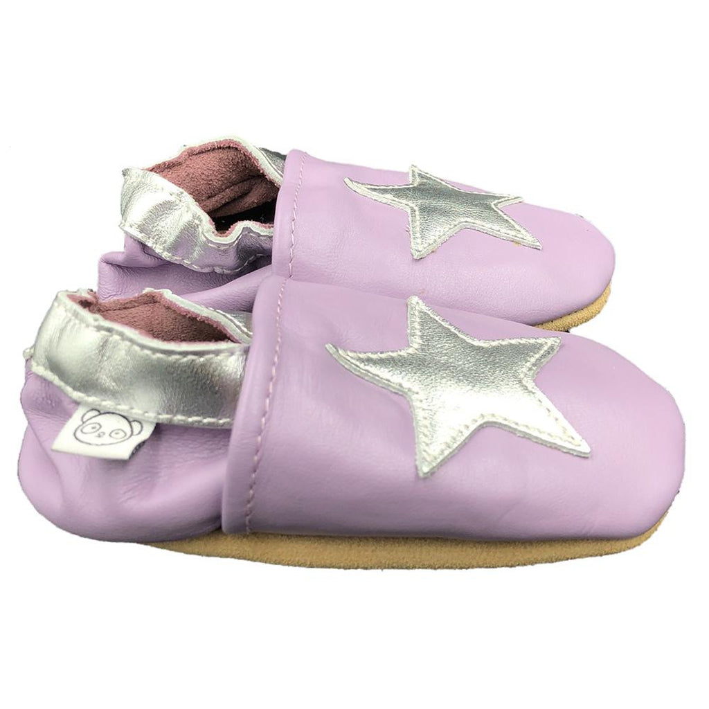Panda Feet Sisätossut Violetti Tähti - Tarvike - Panda Feet - 0-6kk - - - Muksukaskauppa.fi