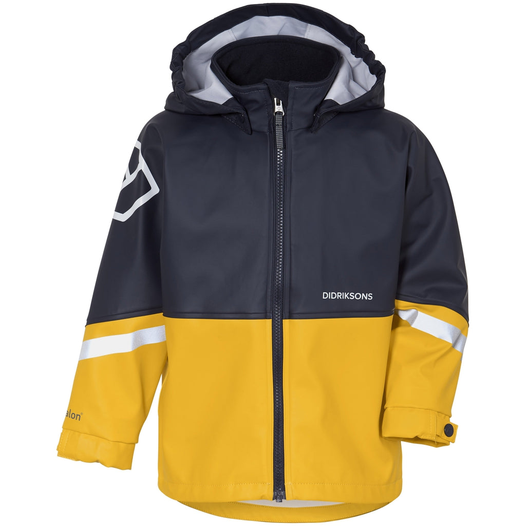Didriksons Waterman Kid&#39;s Set - lasten sadeasu - Sadeasu - Didriksons - Oat Yellow - 80 - - Muksukaskauppa.fi