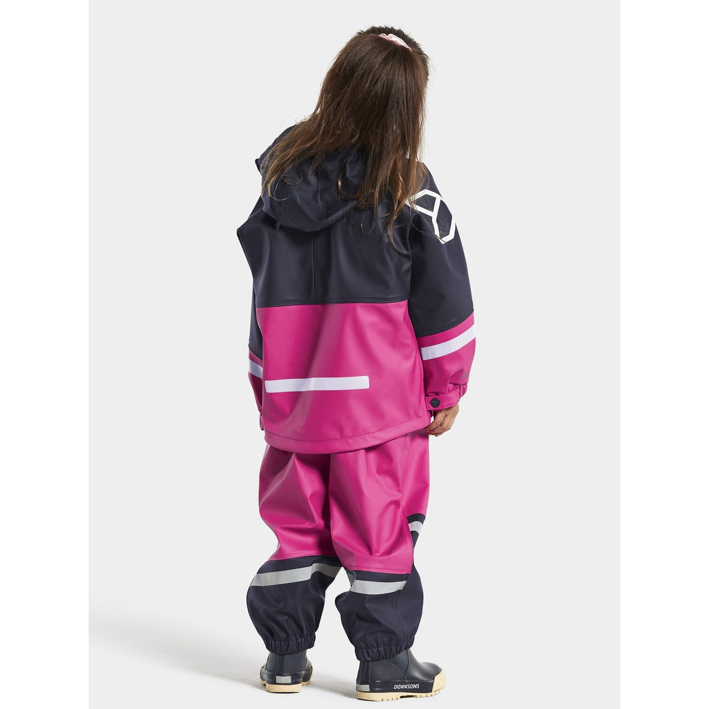 Didriksons Waterman Kid&#39;s Set - lasten sadeasu - Sadeasu - Didriksons - Oat Yellow - 80 - - Muksukaskauppa.fi